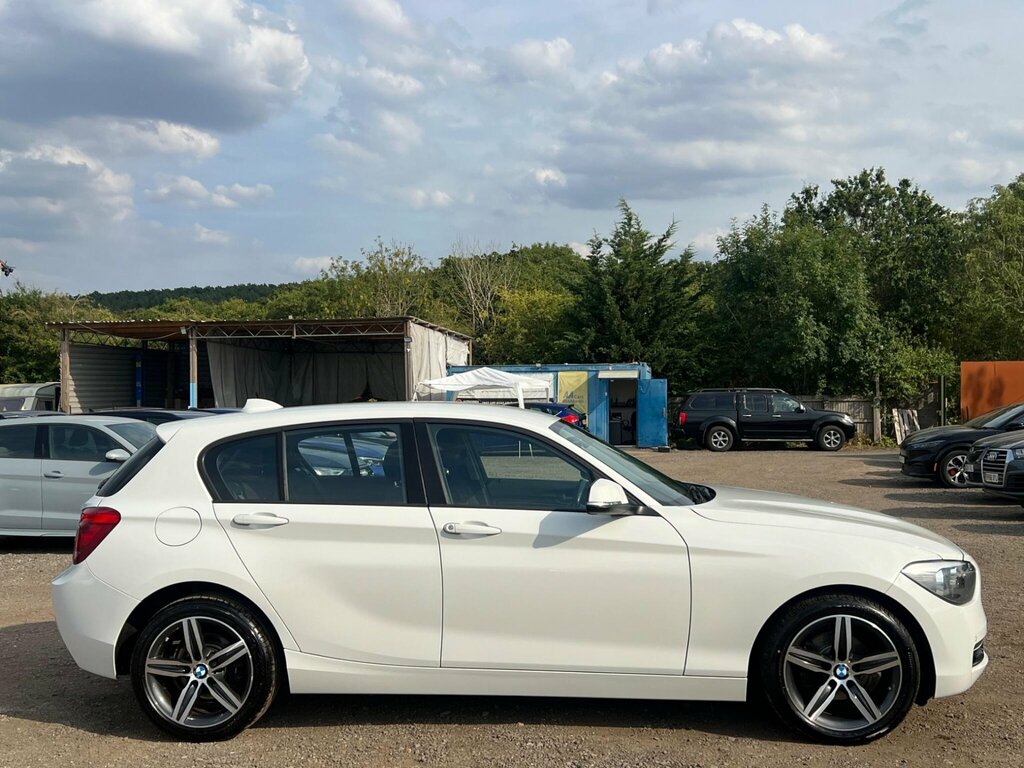 BMW 1 Series 2.0 116D Sport Euro 5 Ss White #6