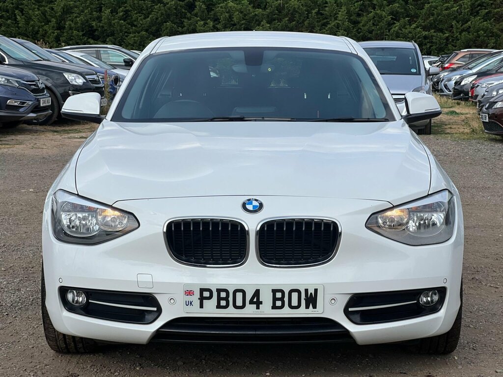BMW 1 Series 2.0 116D Sport Euro 5 Ss White #4