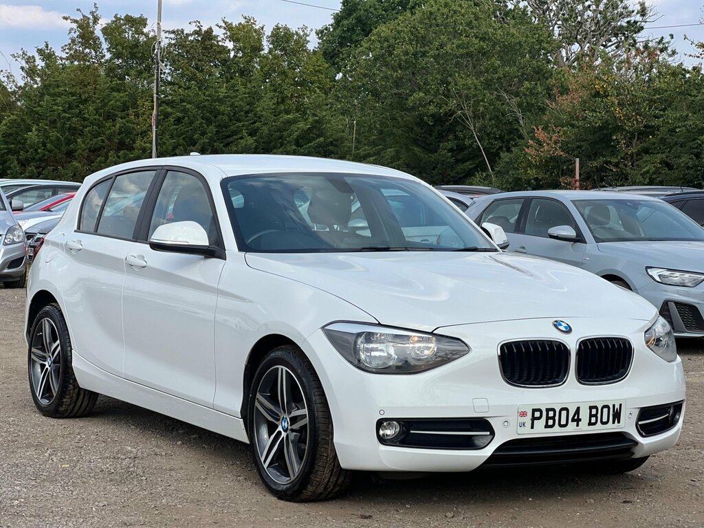 BMW 1 Series 2.0 116D Sport Euro 5 Ss White #2