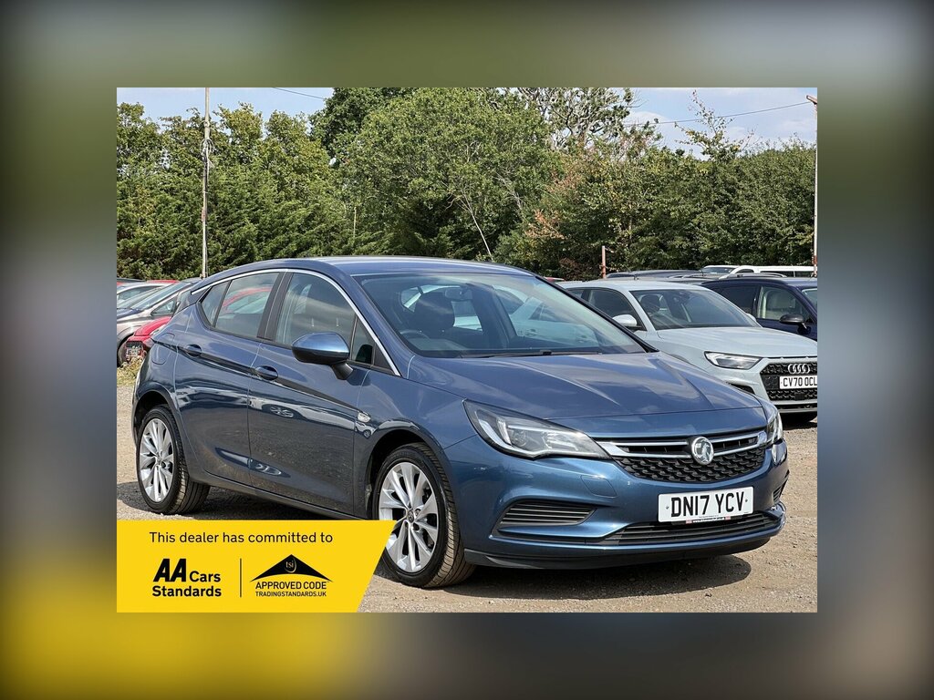 Vauxhall Astra 1.4I Tech Line Euro 6 Blue