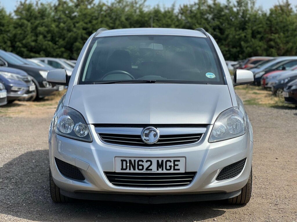 Vauxhall Zafira 1.8 16V Exclusiv Euro 5 Snav Silver #3