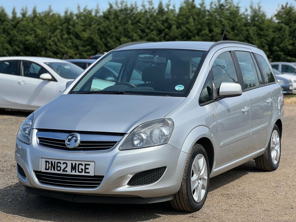 Vauxhall Zafira 1.8 16V Exclusiv Euro 5 Snav Silver #4