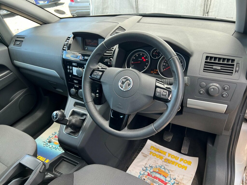 Vauxhall Zafira 7 Seater 1.6 Design Silver #24