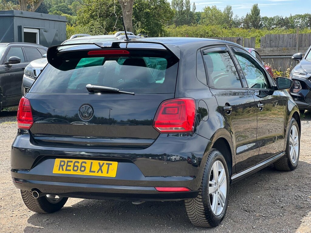 Volkswagen Polo 1.2 Tsi Bluemotion Tech Match Euro 6 Ss Black #6