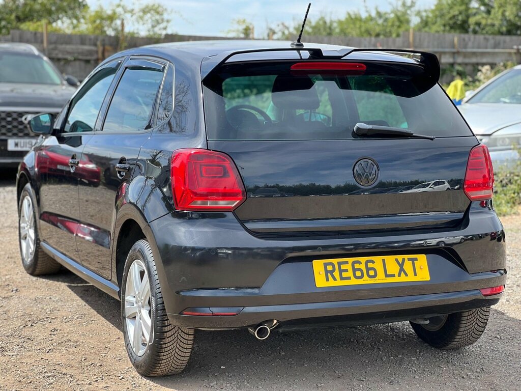 Volkswagen Polo 1.2 Tsi Bluemotion Tech Match Euro 6 Ss Black #5