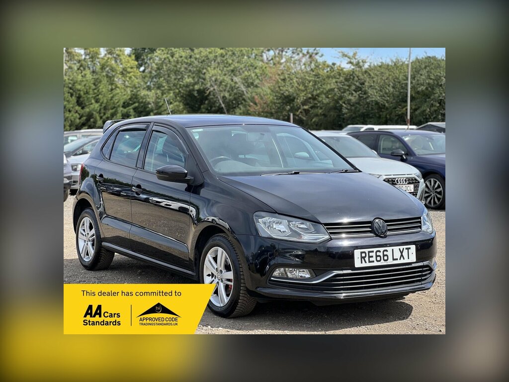Volkswagen Polo 1.2 Tsi Bluemotion Tech Match Euro 6 Ss Black