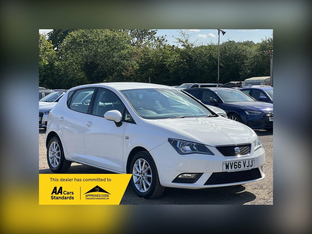 Seat Ibiza 1.4 Tdi Ecomotive Se Euro 6 Ss White