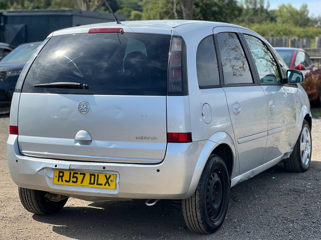 Vauxhall Meriva Mpv 1.4I 16V Energy Ac 200707 Silver #7