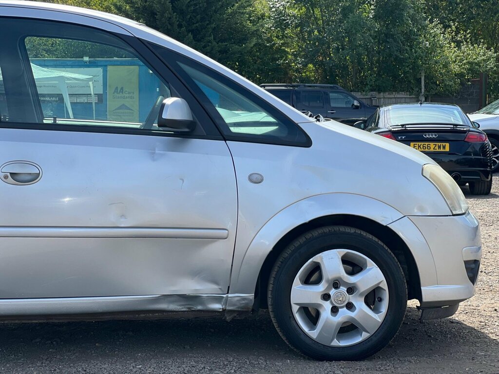 Vauxhall Meriva Mpv 1.4I 16V Energy Ac 200707 Silver #11