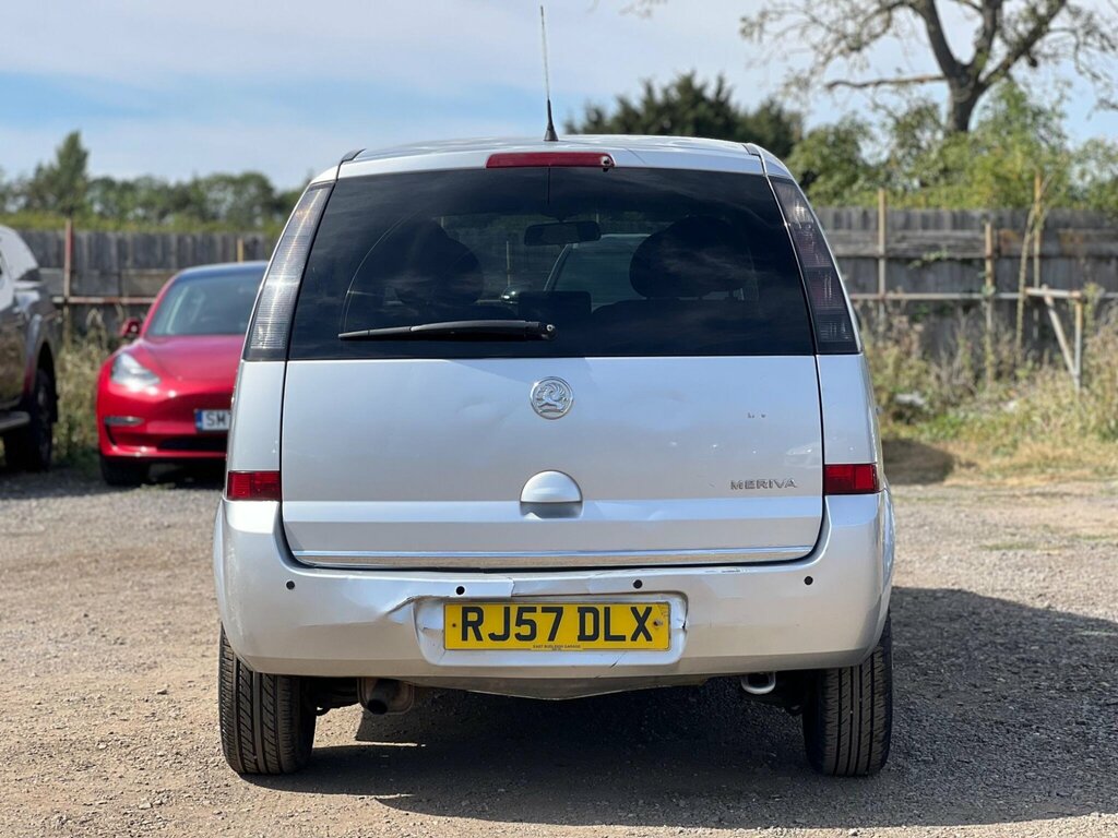 Vauxhall Meriva Mpv 1.4I 16V Energy Ac 200707 Silver #8