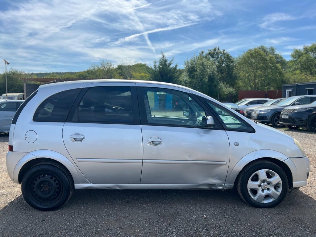 Vauxhall Meriva Mpv 1.4I 16V Energy Ac 200707 Silver #10