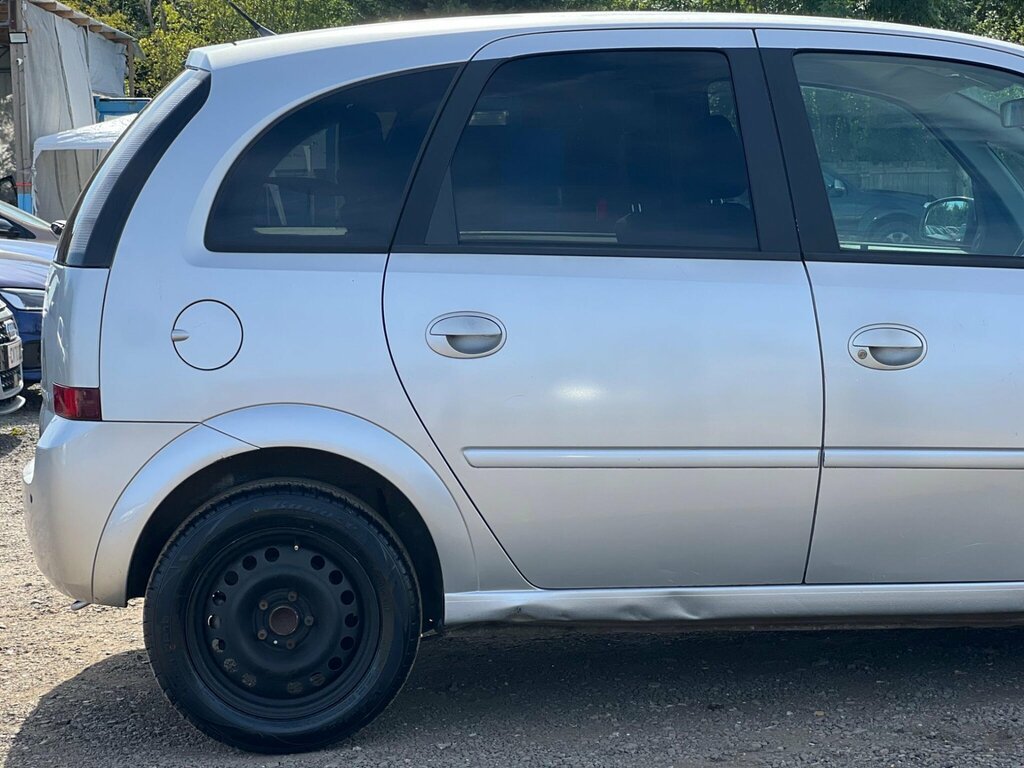 Vauxhall Meriva Mpv 1.4I 16V Energy Ac 200707 Silver #12