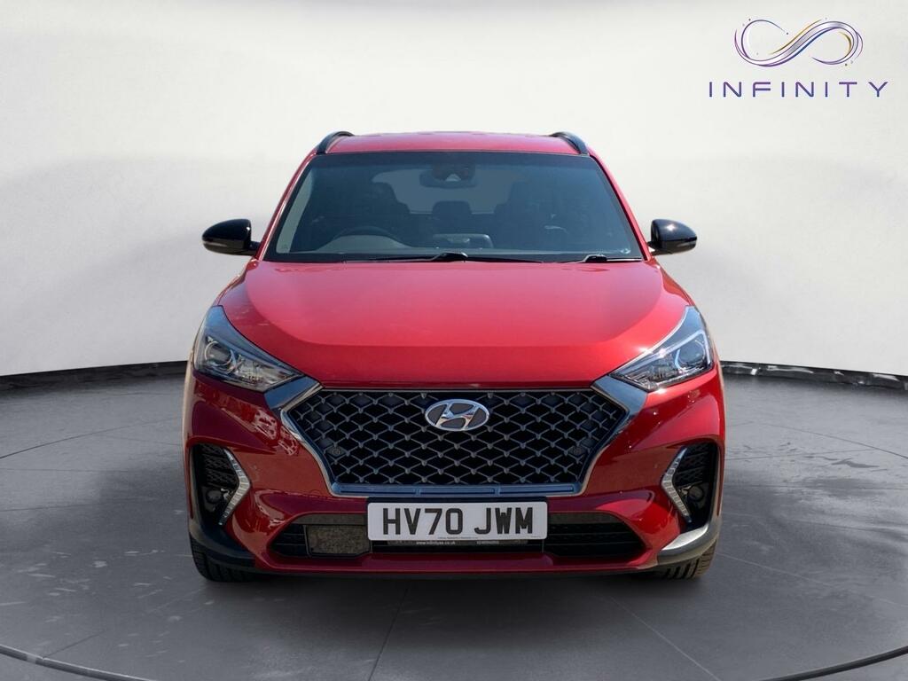 Hyundai Tucson 1.6 Gdi N Line Red #2