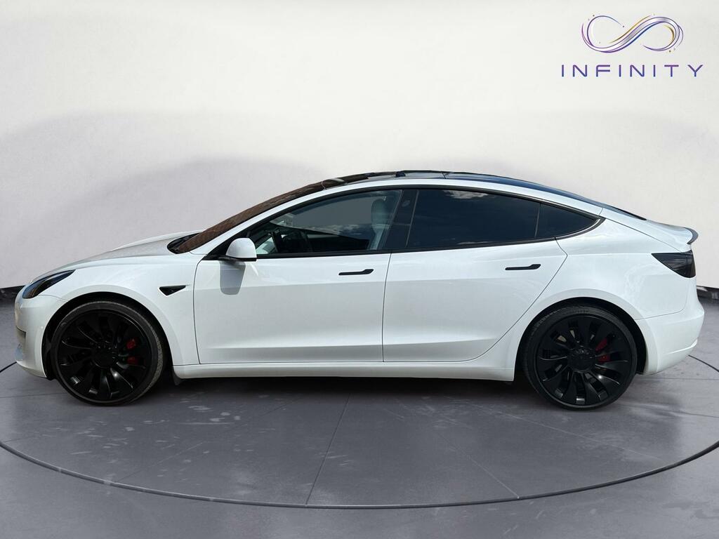Tesla Model 3 Dual Motor Performance White #4