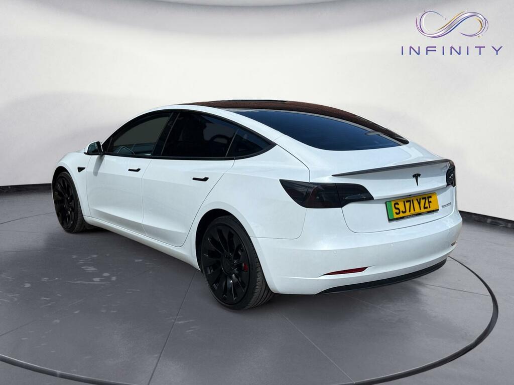 Tesla Model 3 Dual Motor Performance White #5