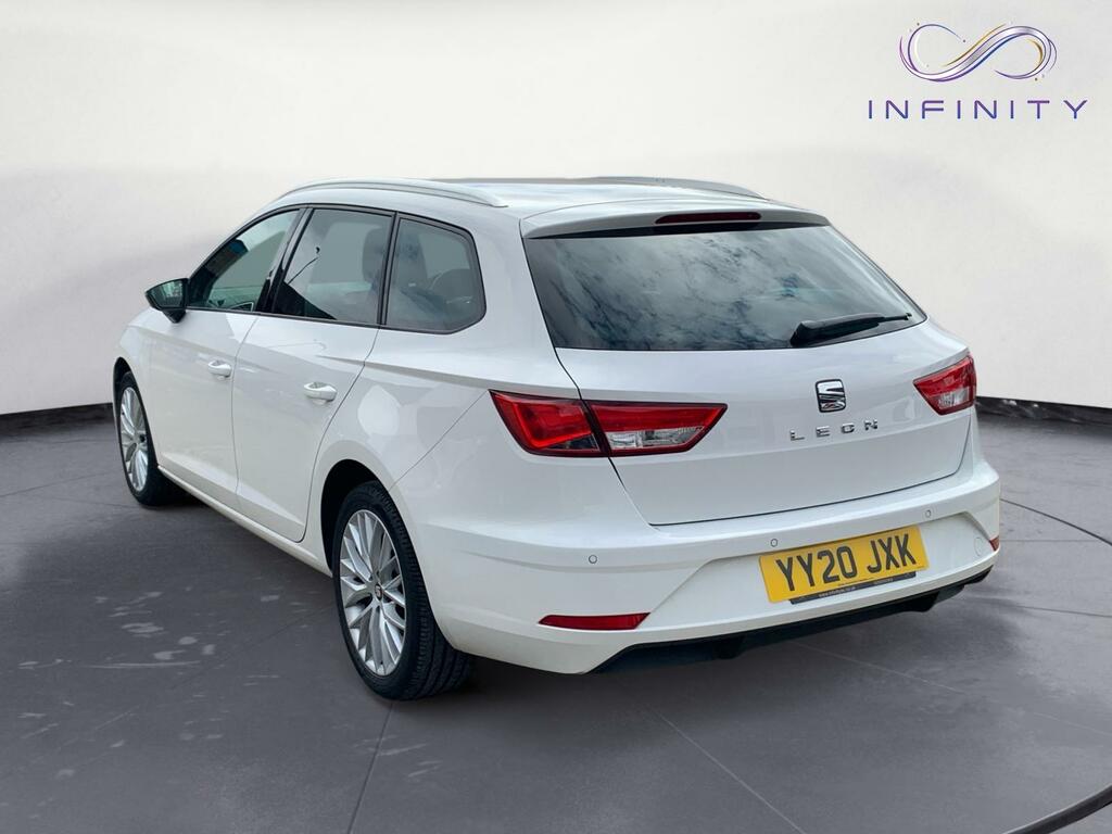 Seat Leon 2.0 Tdi Se Dynamic White #5
