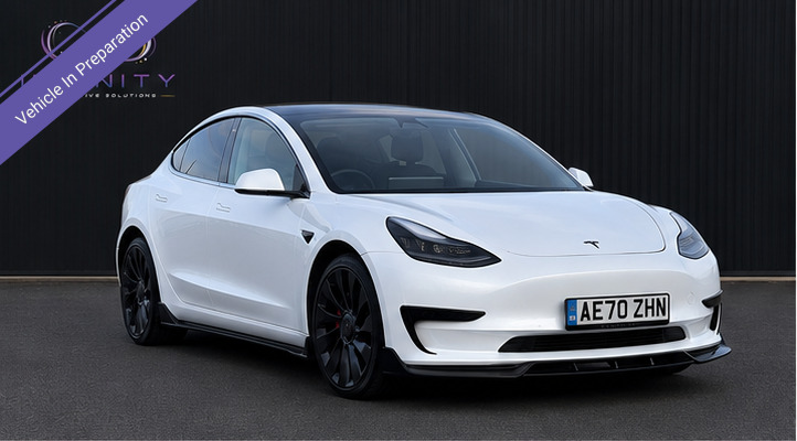 Tesla Model 3 Dual Motor Long Range White