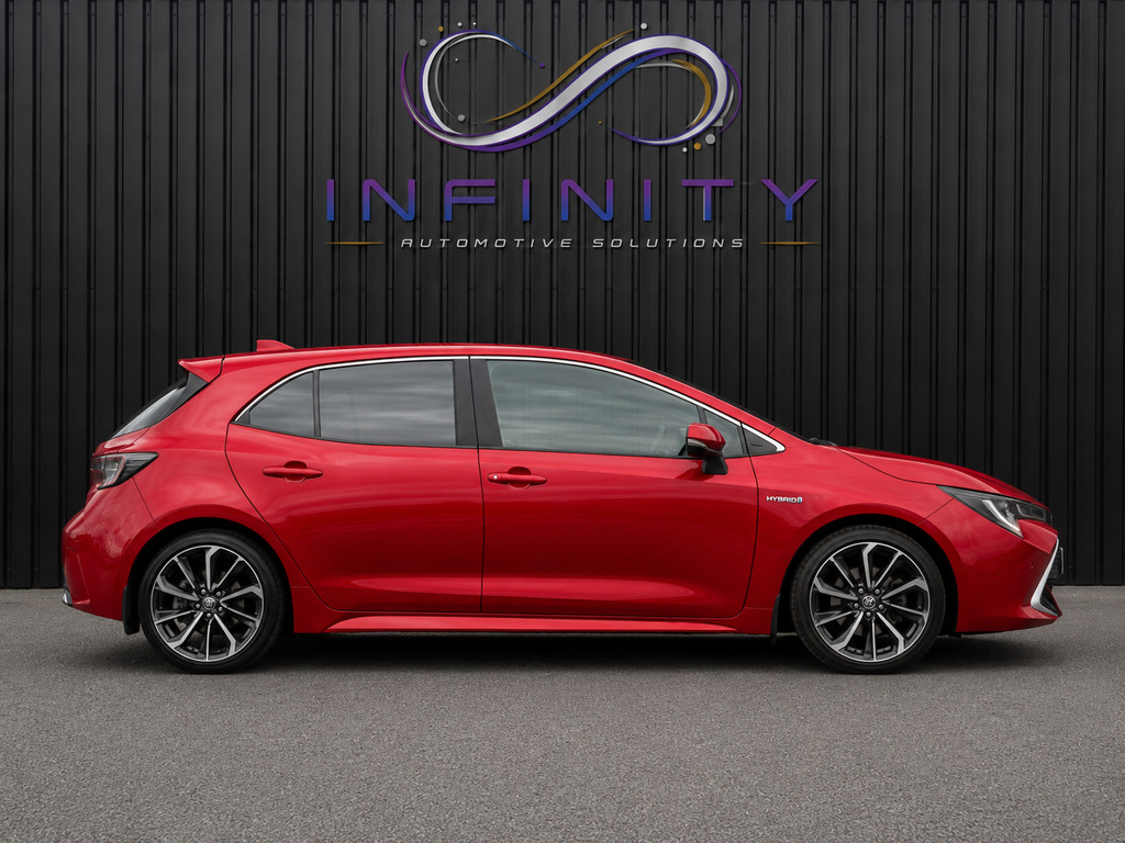 Toyota Corolla 1.8 Vvt-h Gpf Design Red #4