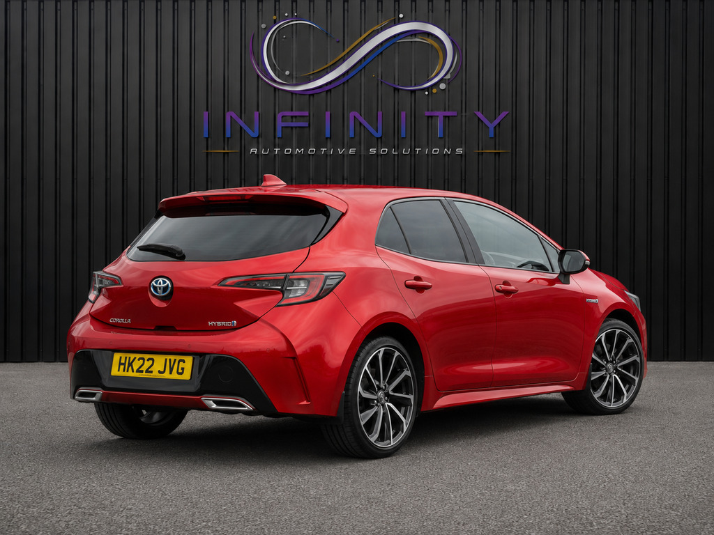 Toyota Corolla 1.8 Vvt-h Gpf Design Red #3
