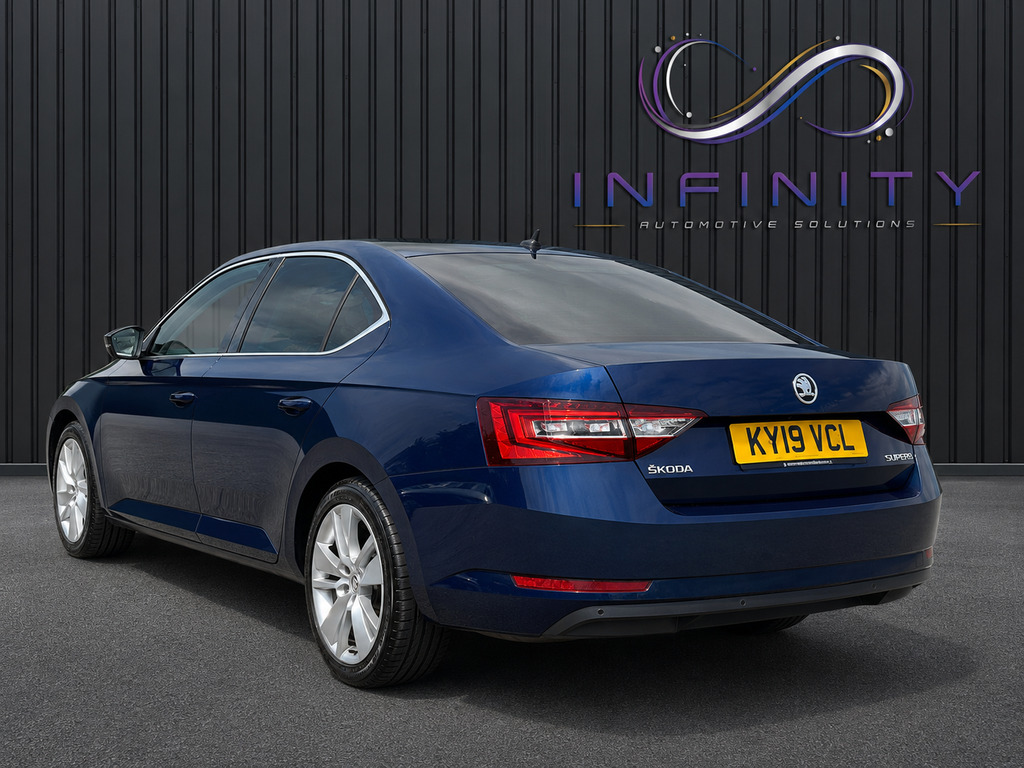 Skoda Superb 1.5 Tsi Act Se L Executive Blue #3