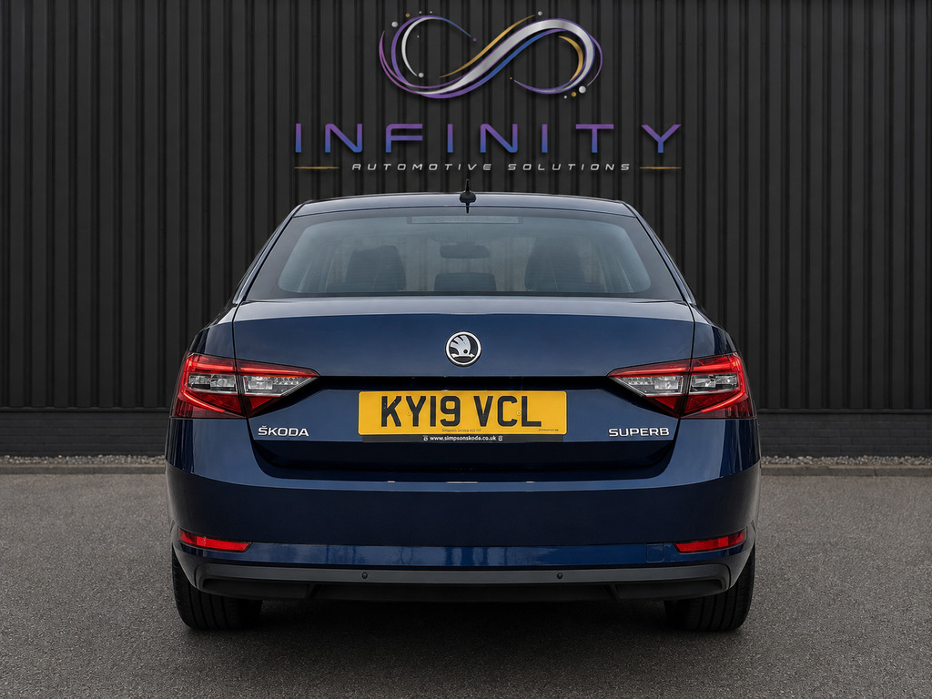 Skoda Superb 1.5 Tsi Act Se L Executive Blue #4