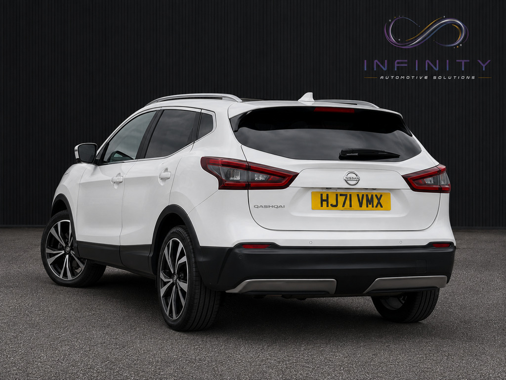 Nissan Qashqai 1.3 Dig-t Mhev Tekna White #2