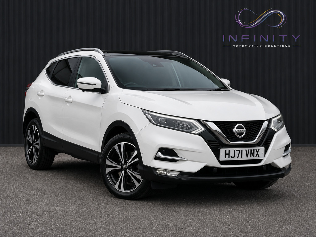 Nissan Qashqai 1.3 Dig-t Mhev Tekna White