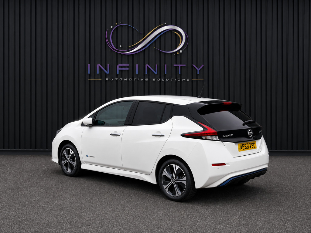 Nissan Leaf 62Kwh E 3.Zero White #3