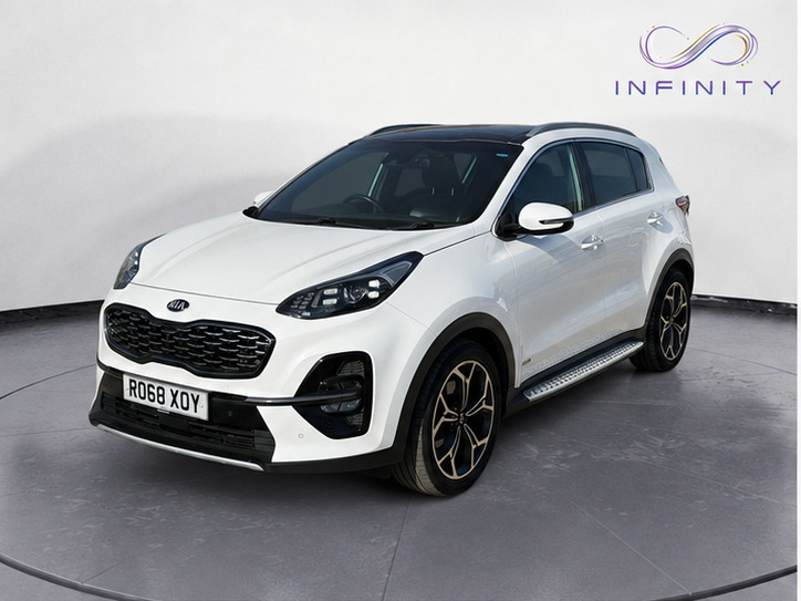 Kia Sportage 1.6 T-gdi Gt-line S White #2