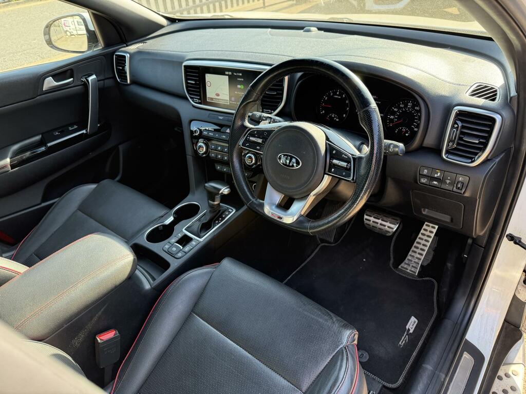 Kia Sportage 1.6 T-gdi Gt-line S White #6