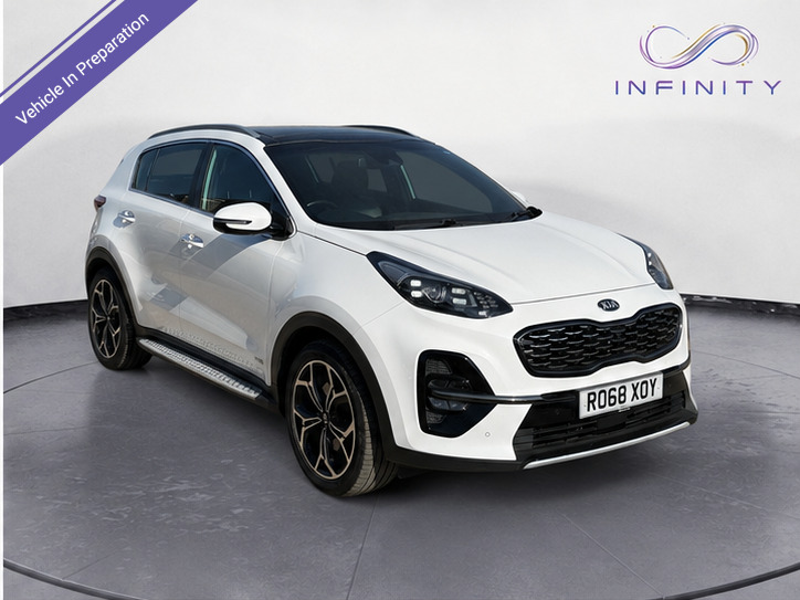 Kia Sportage 1.6 T-gdi Gt-line S White