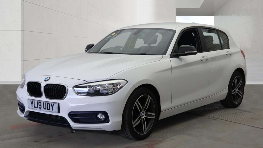 BMW 1 Series 118D Se Navservotronic White #2