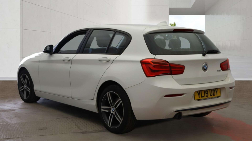 BMW 1 Series 118D Se Navservotronic White #3