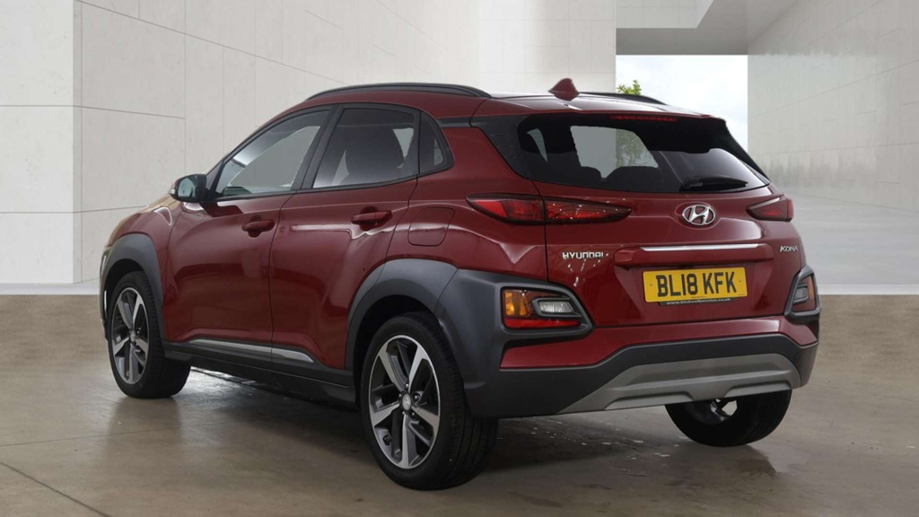 Hyundai Kona Premium Se Red #3