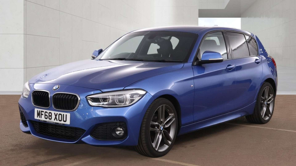 BMW 1 Series 118I M Sport Blue #2
