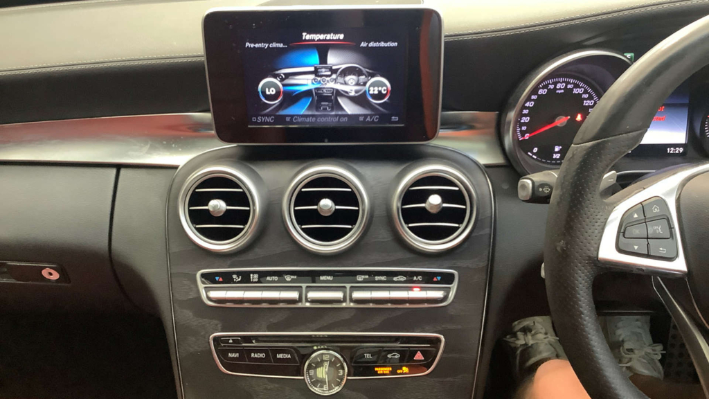 Mercedes-Benz C Class 2.1 C220 Cdi Amg Sport Edition Coupe G- Silver #11