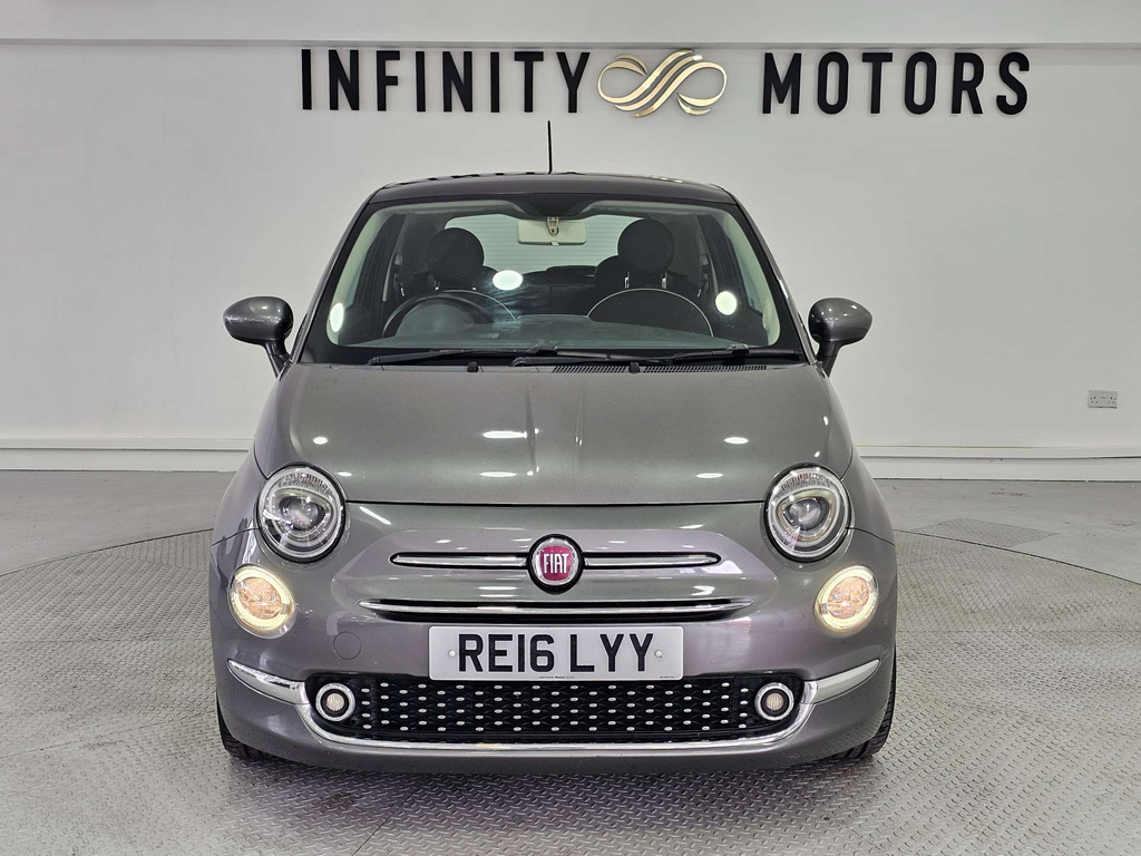 Fiat 500 1.2 Eco Pop Star Hatchback Euro White #8