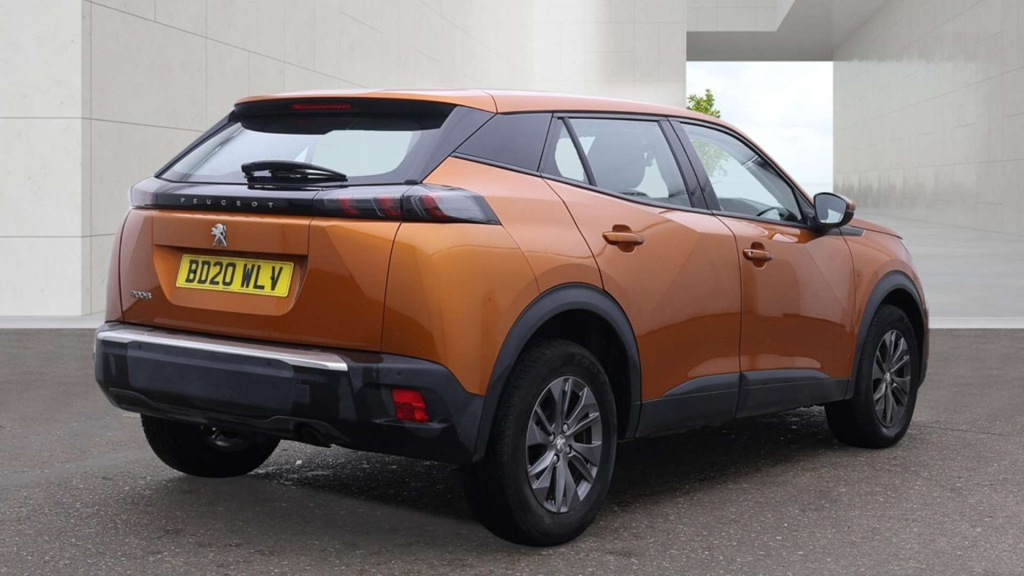 Peugeot 2008 Active Puretech Ss Orange #4