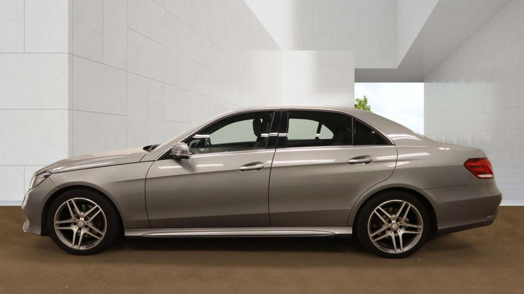 Mercedes-Benz E Class Amg Line Bluetec Silver #6