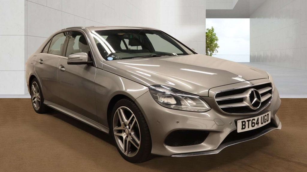 Mercedes-Benz E Class Amg Line Bluetec Silver