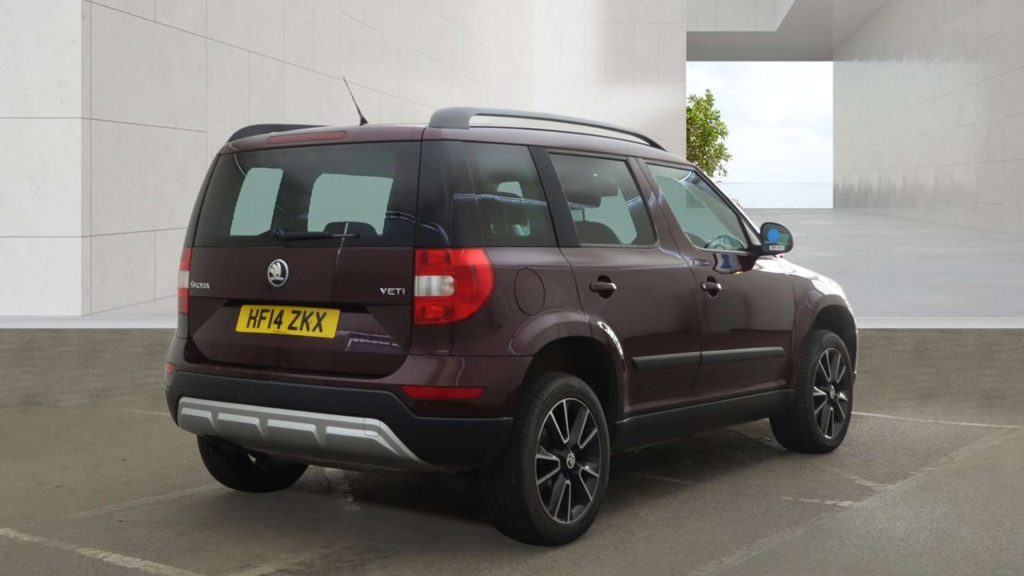 Skoda Yeti Elegance Tsi Red #4
