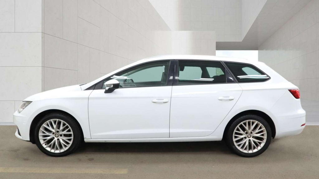 Seat Leon Se Dynamic Tdi White #6