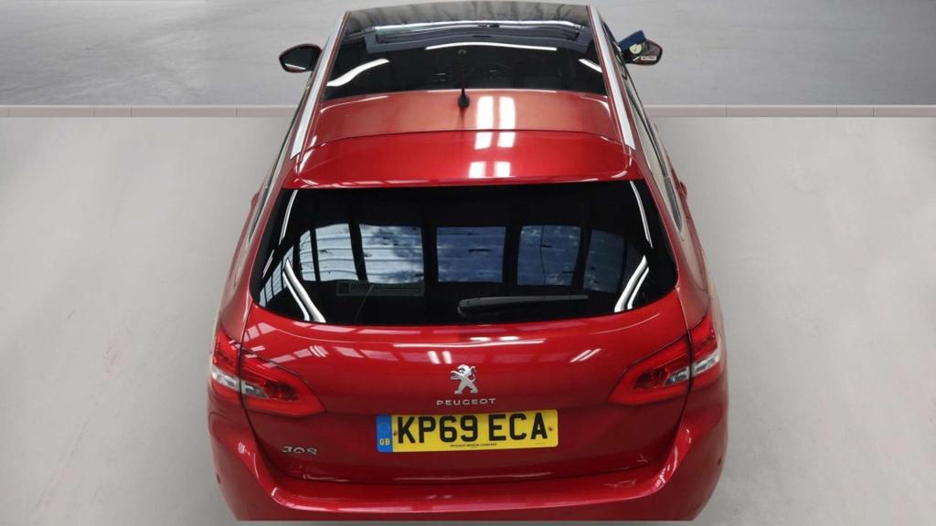 Peugeot 308 SW 1.5 Bluehdi Gt Line Euro 6 Ss Red #8