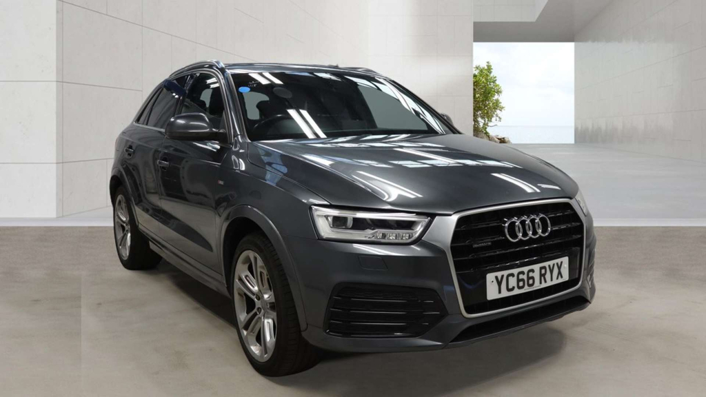 Audi Q3 S Line Tdi Quattro 4Wd Grey