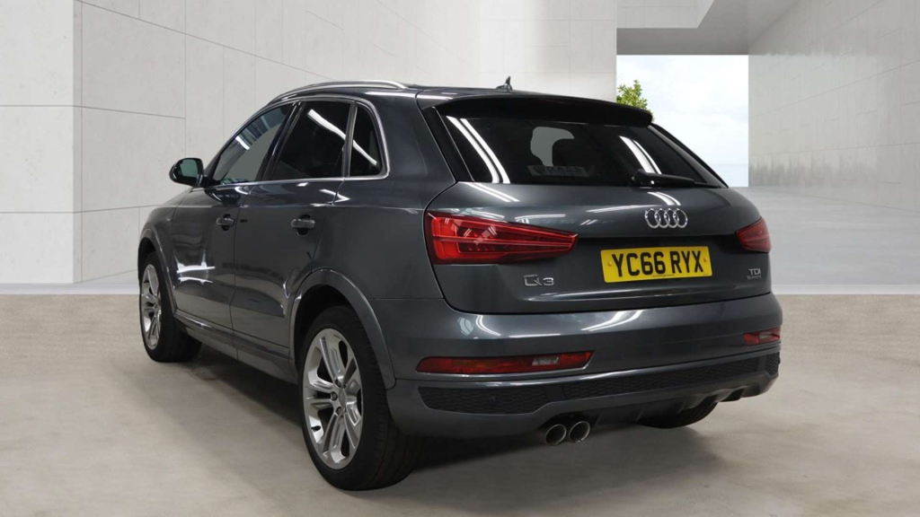 Audi Q3 S Line Tdi Quattro 4Wd Grey #3
