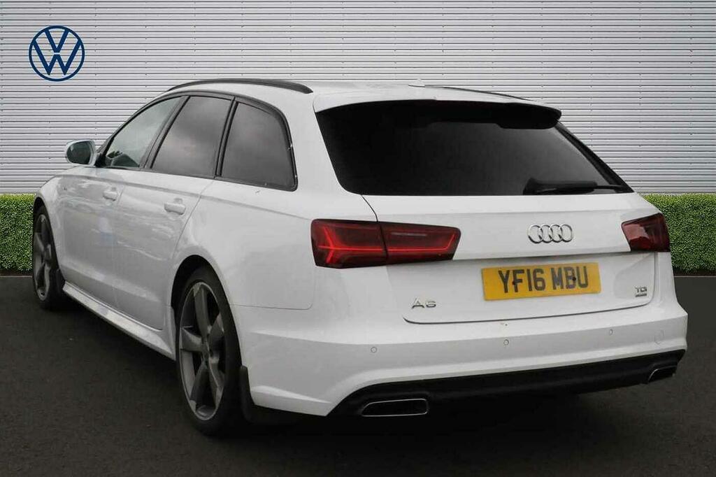 Audi A6 Avant 2.0 Tdi Ultra Black Edition S Tronic White #3