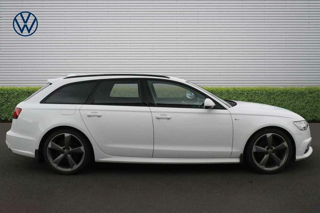 Audi A6 Avant 2.0 Tdi Ultra Black Edition S Tronic White #4