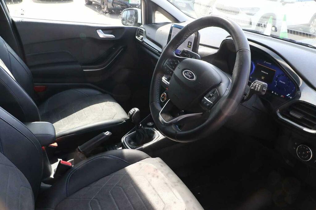 Ford Fiesta 1.0 Ecoboost Hybrid Mhev 125 Active X Edition SC72JNN White #6