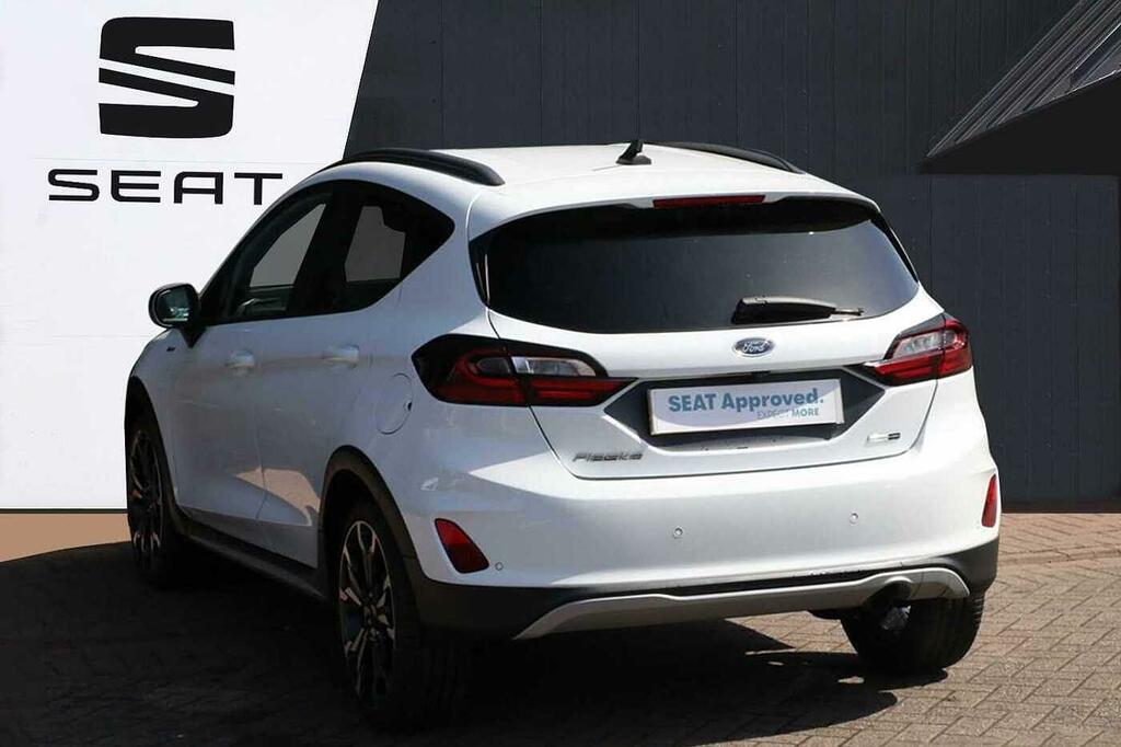Ford Fiesta 1.0 Ecoboost Hybrid Mhev 125 Active X Edition SC72JNN White #3