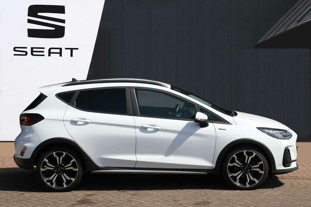 Ford Fiesta 1.0 Ecoboost Hybrid Mhev 125 Active X Edition SC72JNN White #4